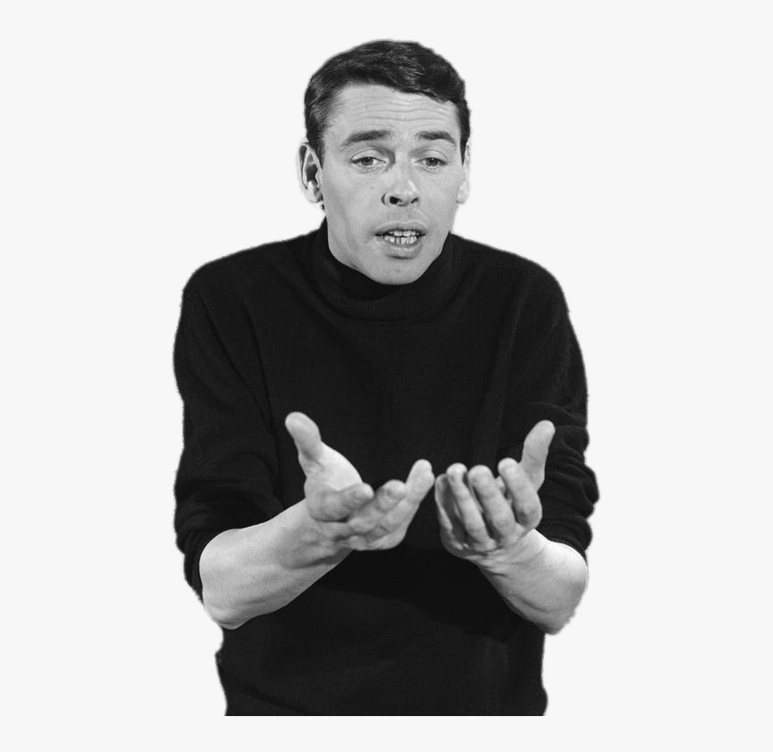 Jacques Brel Explaining Clip Arts - Explaining Png, Transparent Png