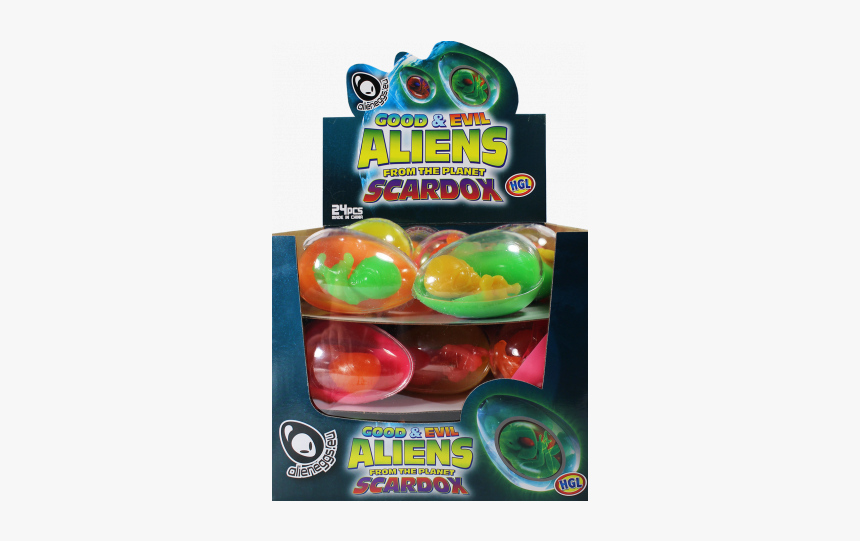 Alien Eggs Good & Evil From The Planet Scardox - Aliens From The Planet Scardox, HD Png Download