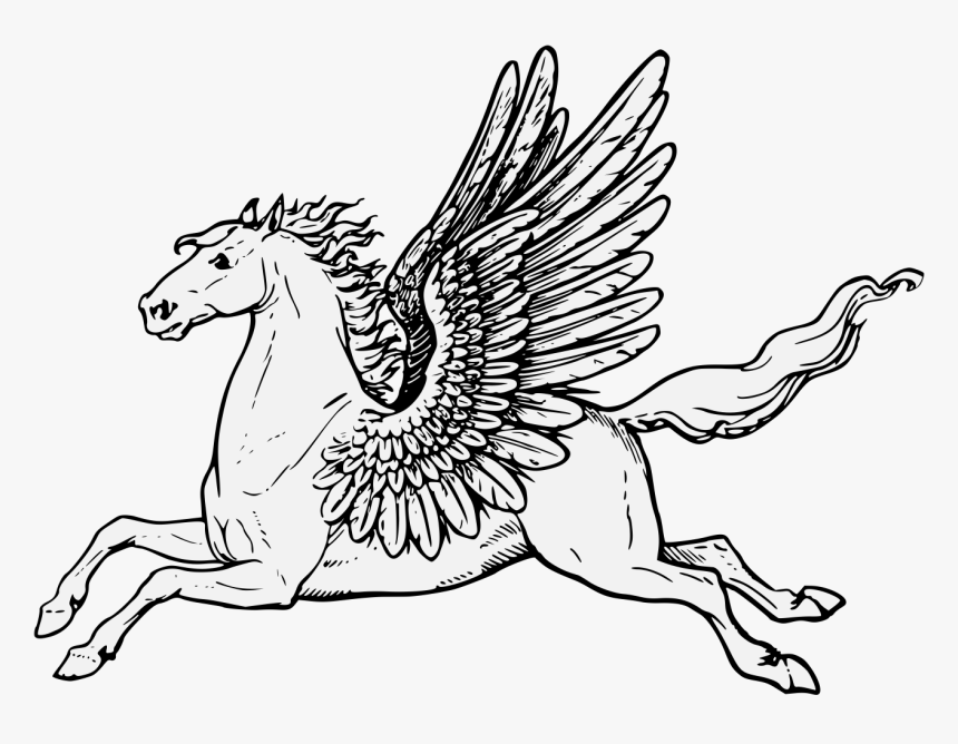 Pegasus Horse, HD Png Download