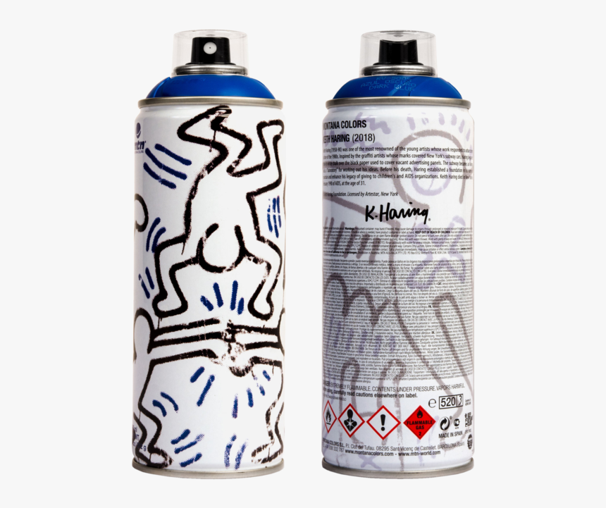 Keith Haring Spray Can, HD Png Download