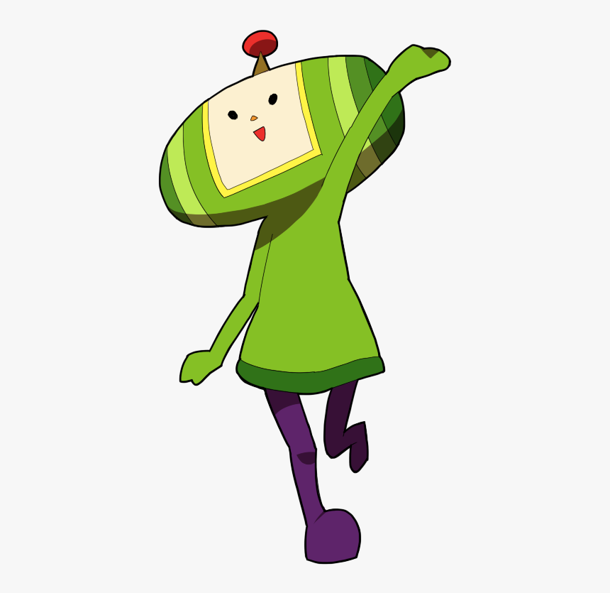 Katamari Damacy World Of Tanks Playstation 2 Green - Katamari Damacy Prince Transparent, HD Png Download