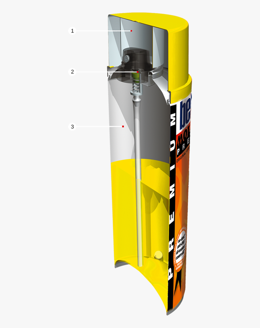 Transparent Spray Paint Drip Png - Cylinder, Png Download