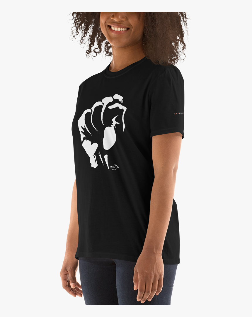 Image Of Power To The People Fist T Shirt - T-shirt, HD Png Download