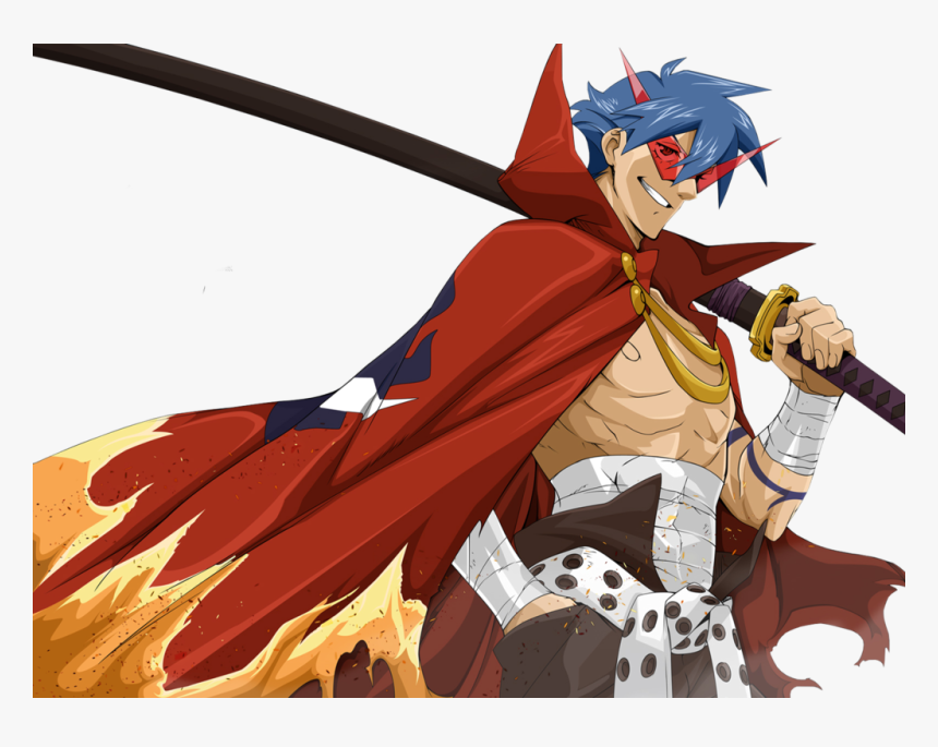 Character Profile Wikia - Gurren Lagann Kamina, HD Png Download