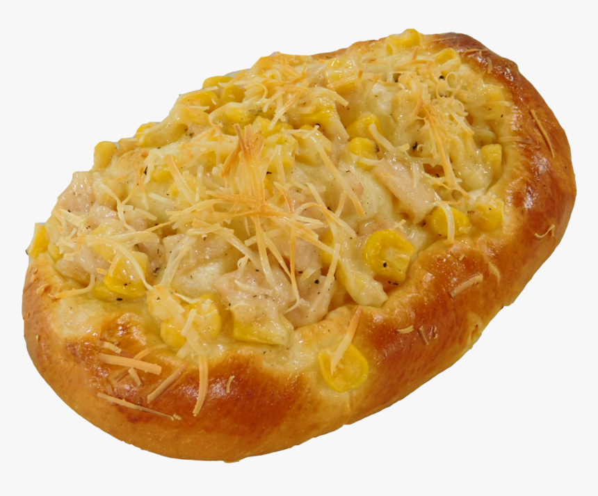 Sweet Corn Chicken Slice And Cheese - Bun, HD Png Download