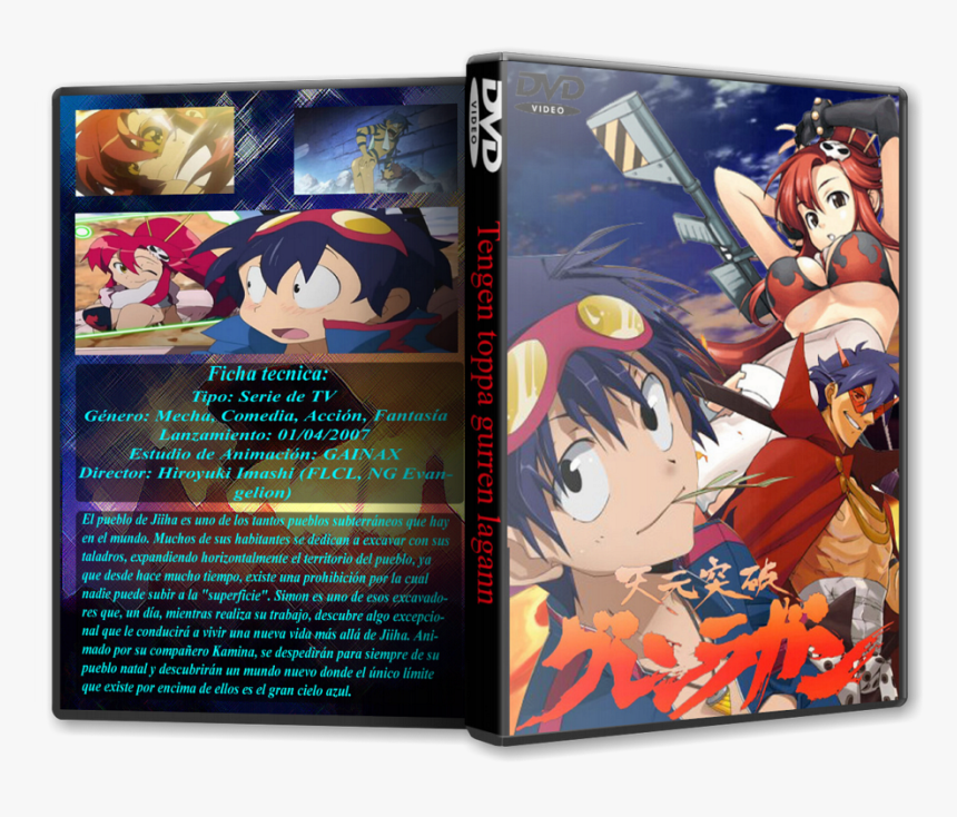 Cover Tengen Toppa Gurren Lagann - Tengen Toppa Gurren Lagann, HD Png Download