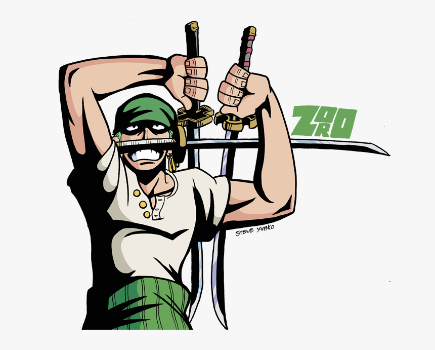 Tumblr M5kkqakv9z1qfjltjo1 - Roronoa Zoro Dibujo, HD Png Download