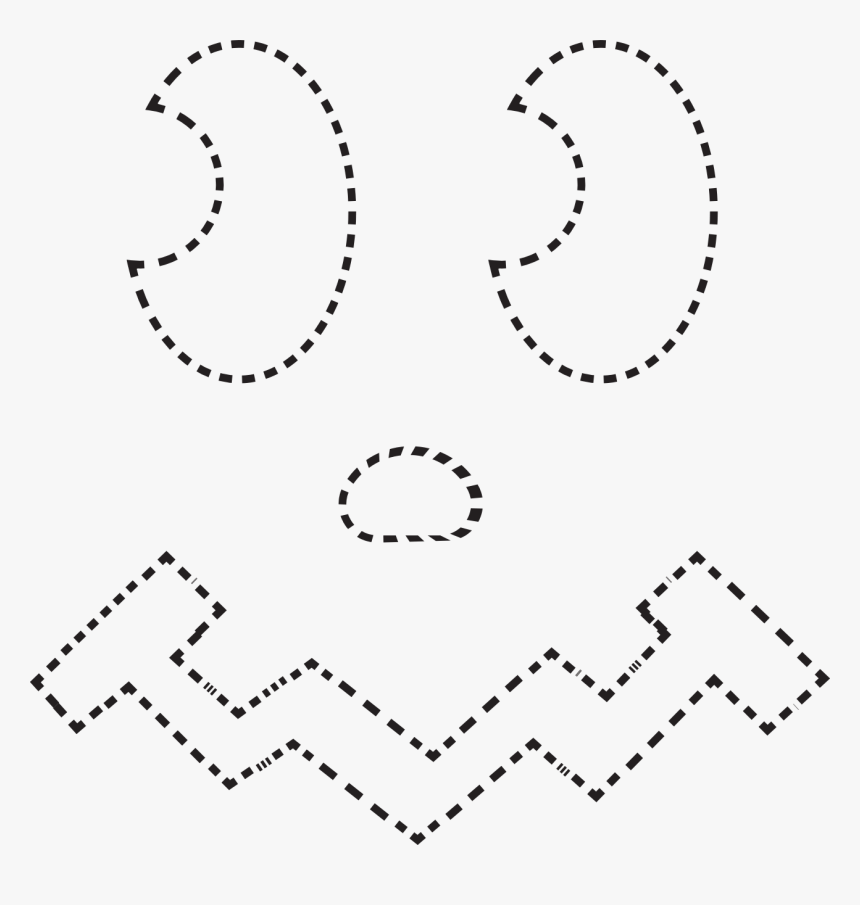 Jack O Lantern Faces Cut Out, HD Png Download