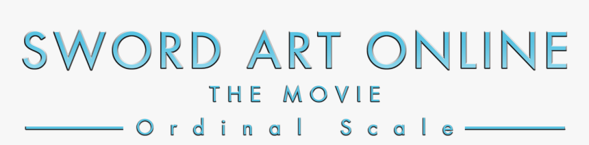 Sword Art Online Ordinal Scale Logo, HD Png Download