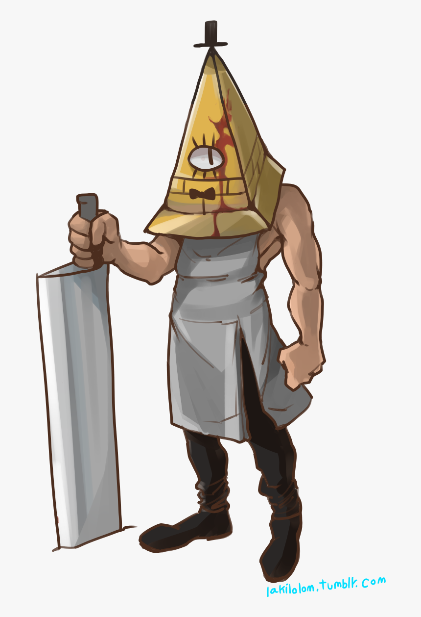Gravity Falls,фэндомы,gf Арт,gf Art,gf Персонажи,bill - Bill Cipher Triangle Head, HD Png Download