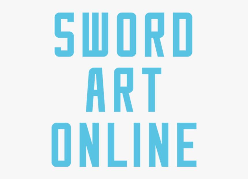 Sword Art Online - Electric Blue, HD Png Download