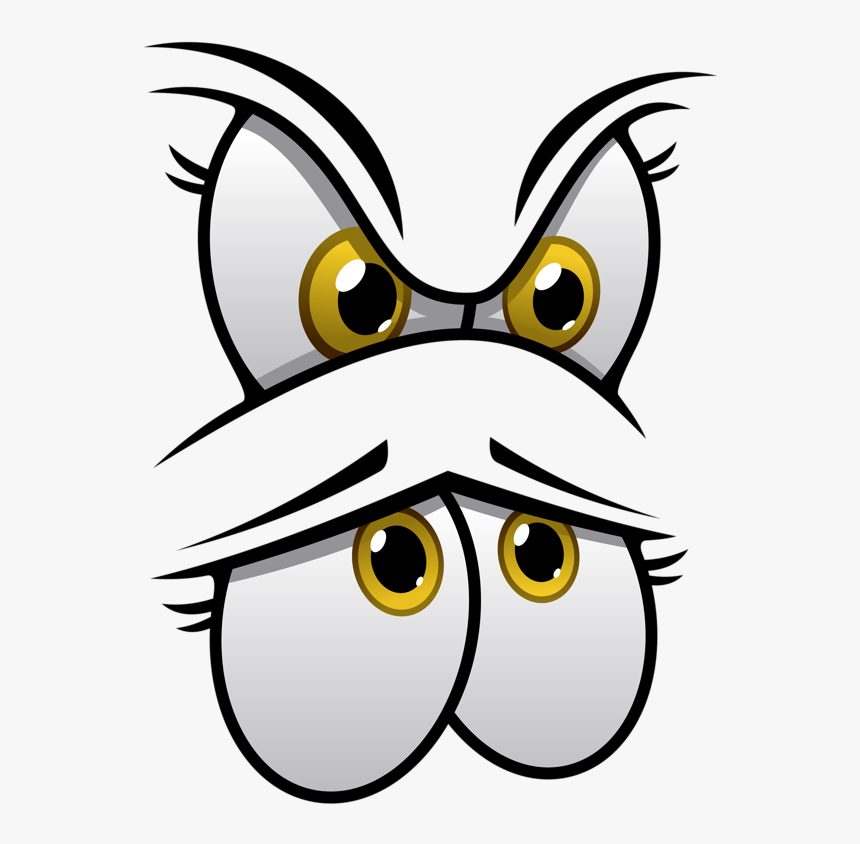 Eyes Looking Up Cartoon, HD Png Download , Transparent Png Image - PNGitem