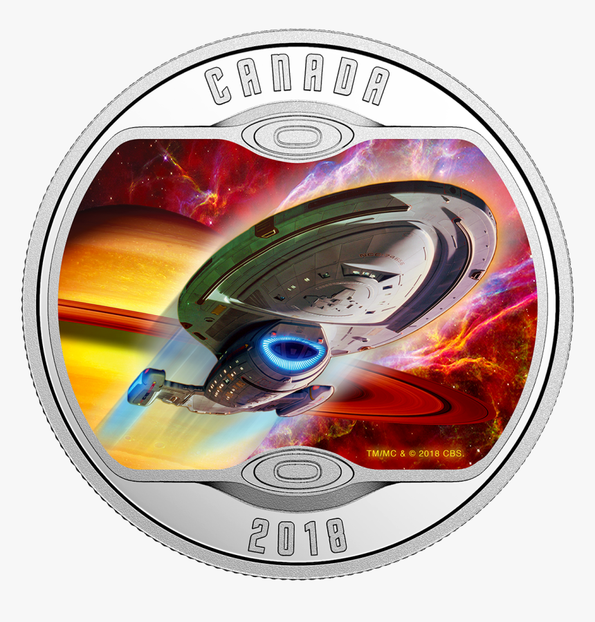 Star Trek U - Star Trek Canadian Coin 2018, HD Png Download