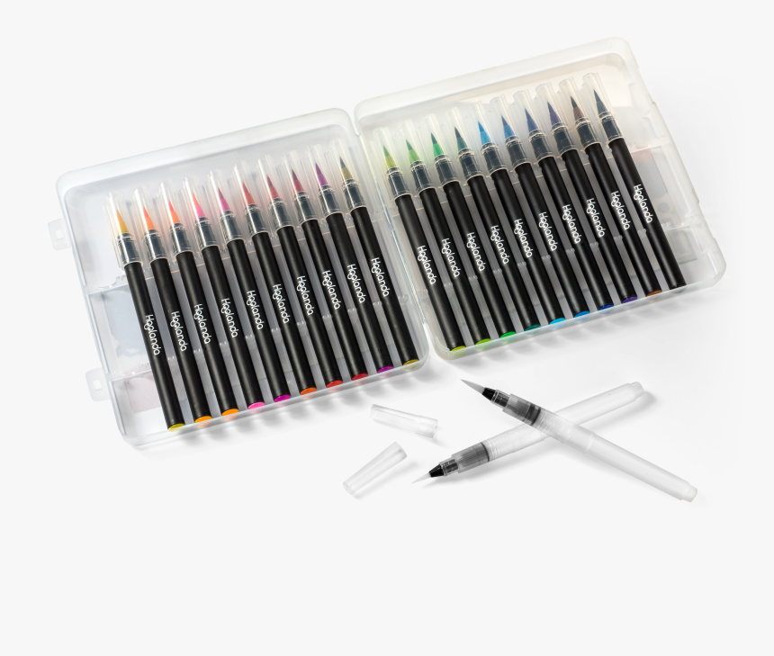 Transparent Watercolor Brush Png - Makeup Brushes, Png Download
