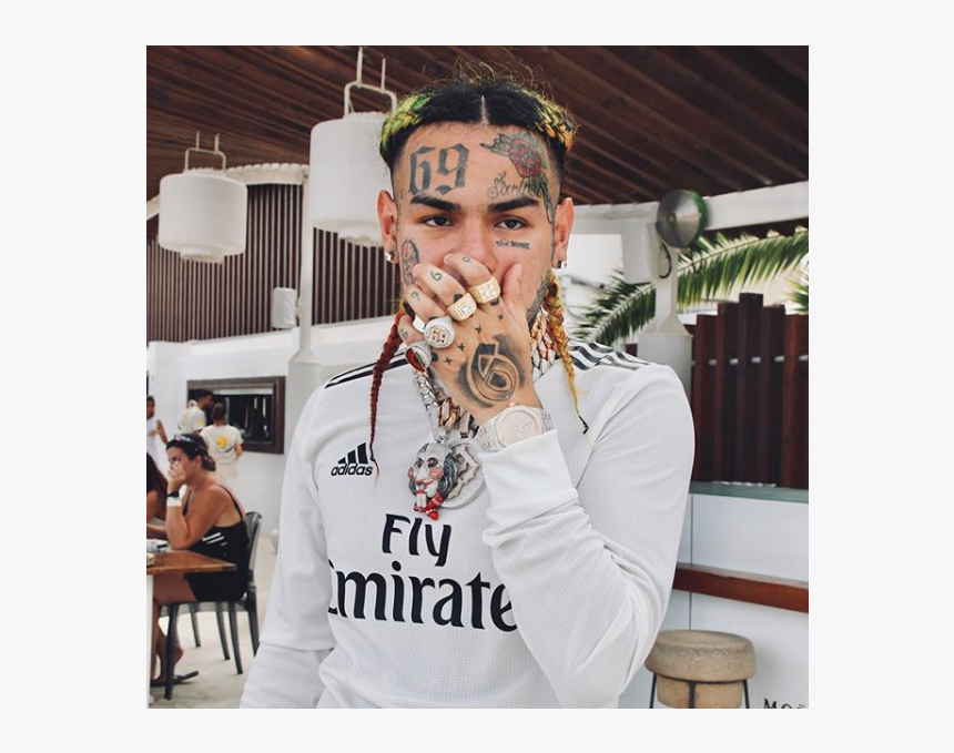 6ix9ine White, HD Png Download