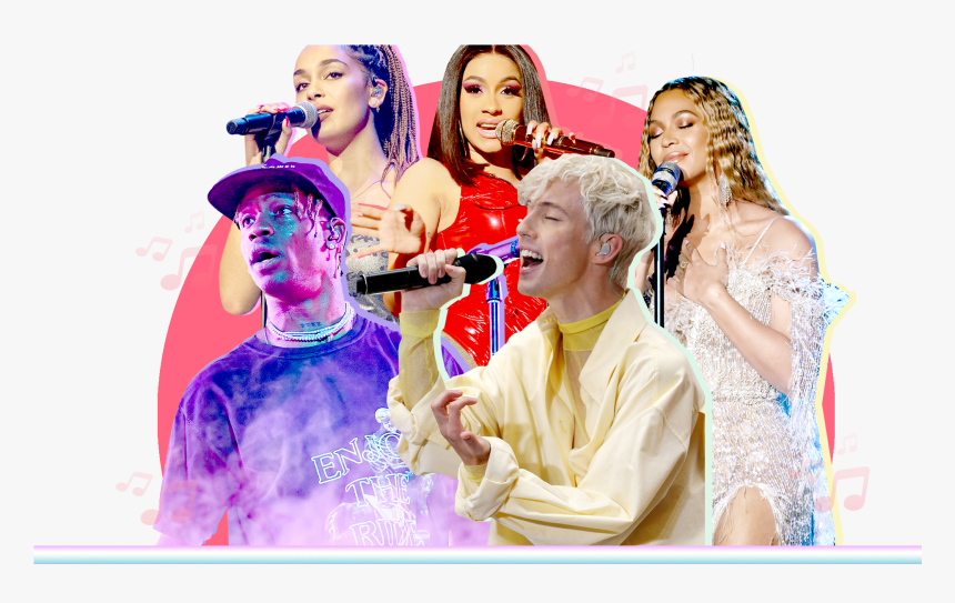 Photo Illustration Of Five Singers - Pop Music, HD Png Download