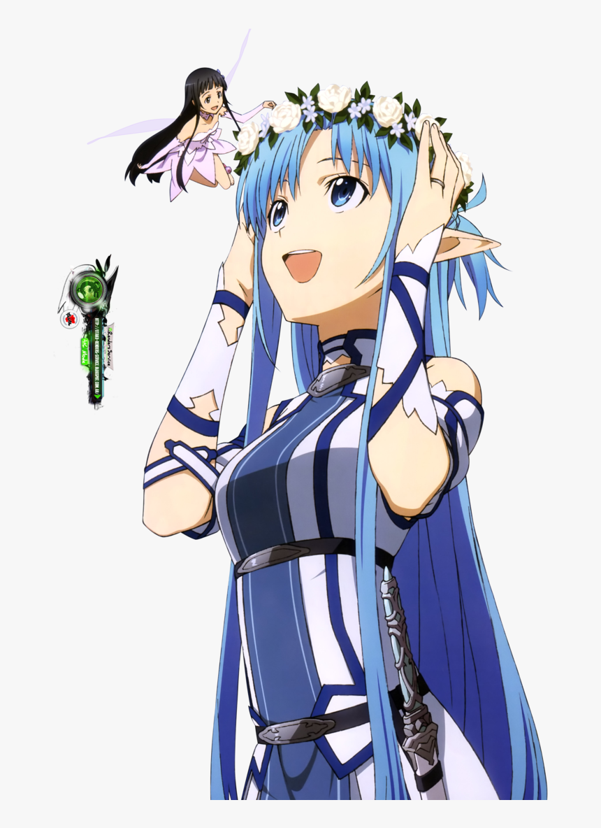 Sword Art Online Asuna X Kirito - Asuna And Kirito Alo, HD Png Download
