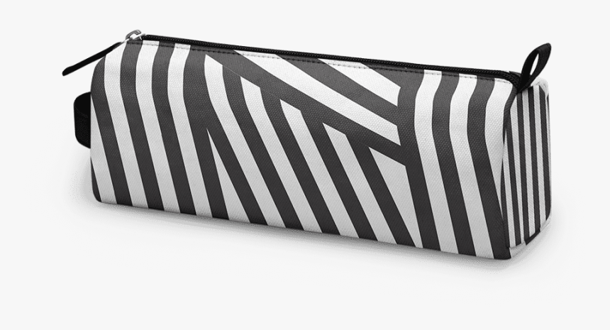 Dailyobjects Black Stripes Elemental Pouch Buy Online - Handbag, HD Png Download