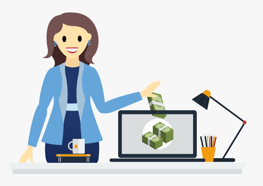 Cartoon Cash Png - Cartoon, Transparent Png