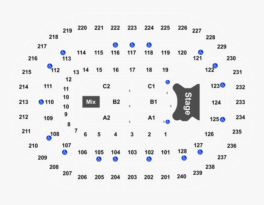 Nassau Coliseum Section A1, HD Png Download