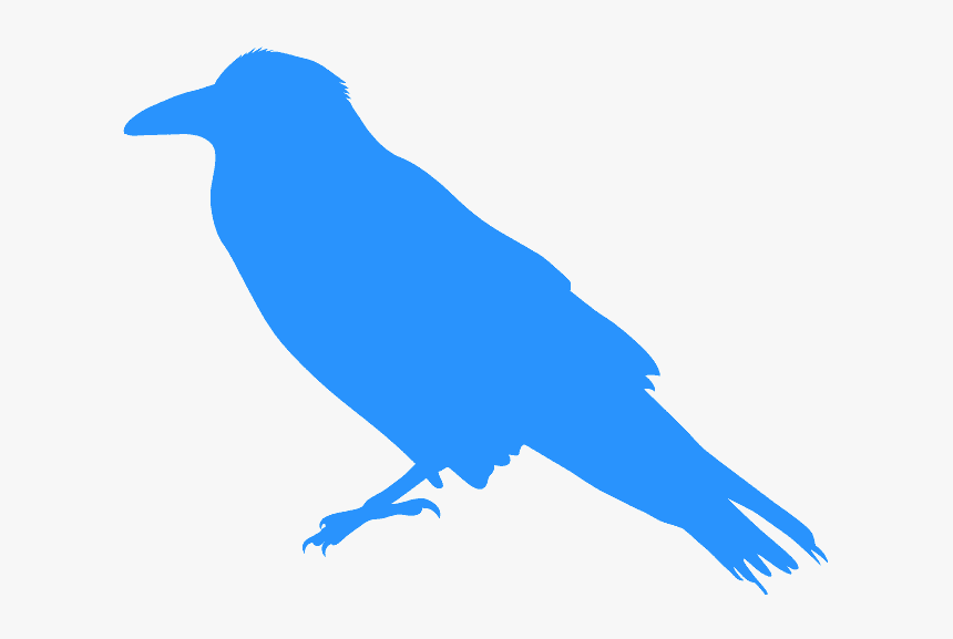Silhueta De Corvo, HD Png Download