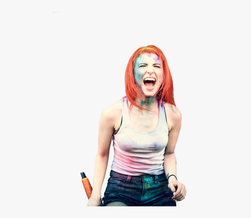 Hayley Williams, Paramore, And Hayley Image - Hayley Williams Face Paint, HD Png Download