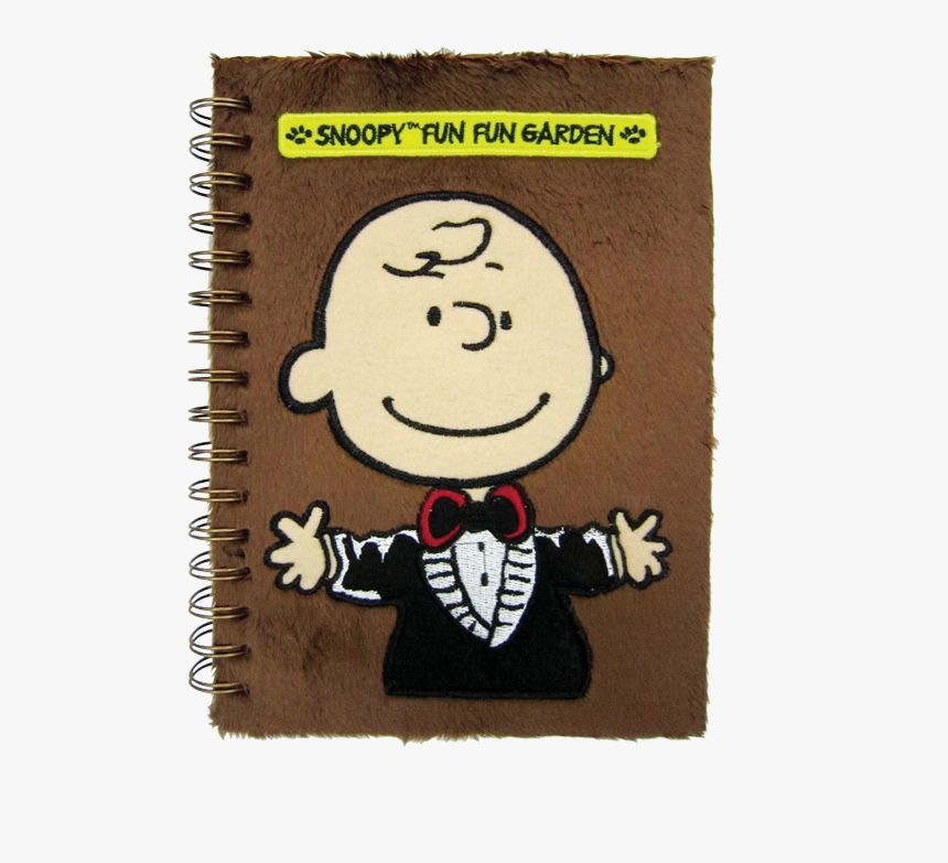 Charlie Brown Plush Notebook - Cartoon, HD Png Download