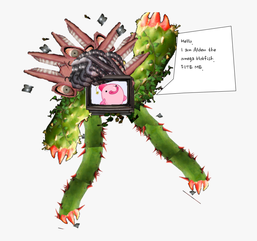 Alden The Omega Blobfish - Cartoon, HD Png Download