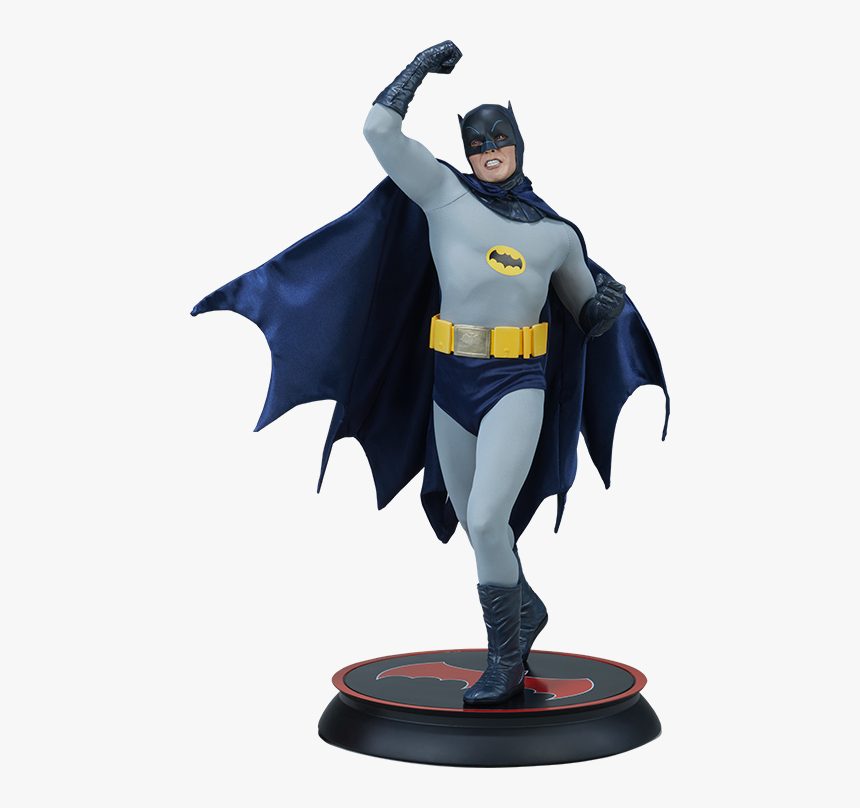 Adam West Batman Statue, HD Png Download
