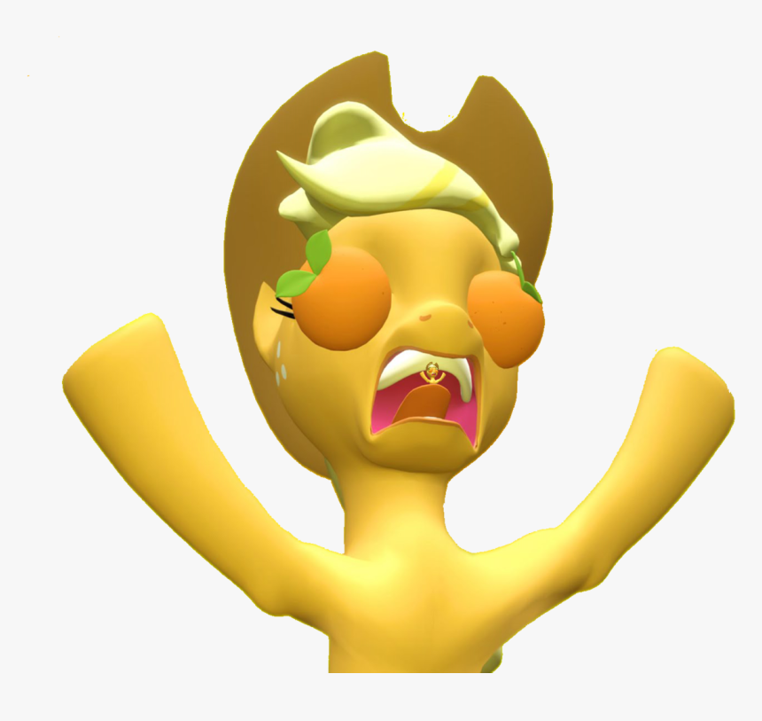 D Applejack Artist - Cartoon, HD Png Download