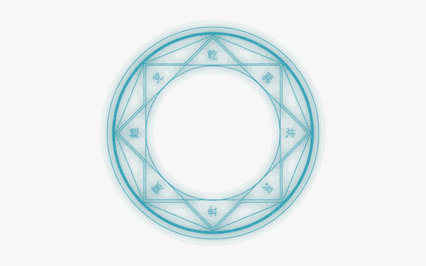 #circle #glow #witchcraft #magic #blue #jp #japanese, HD Png Download