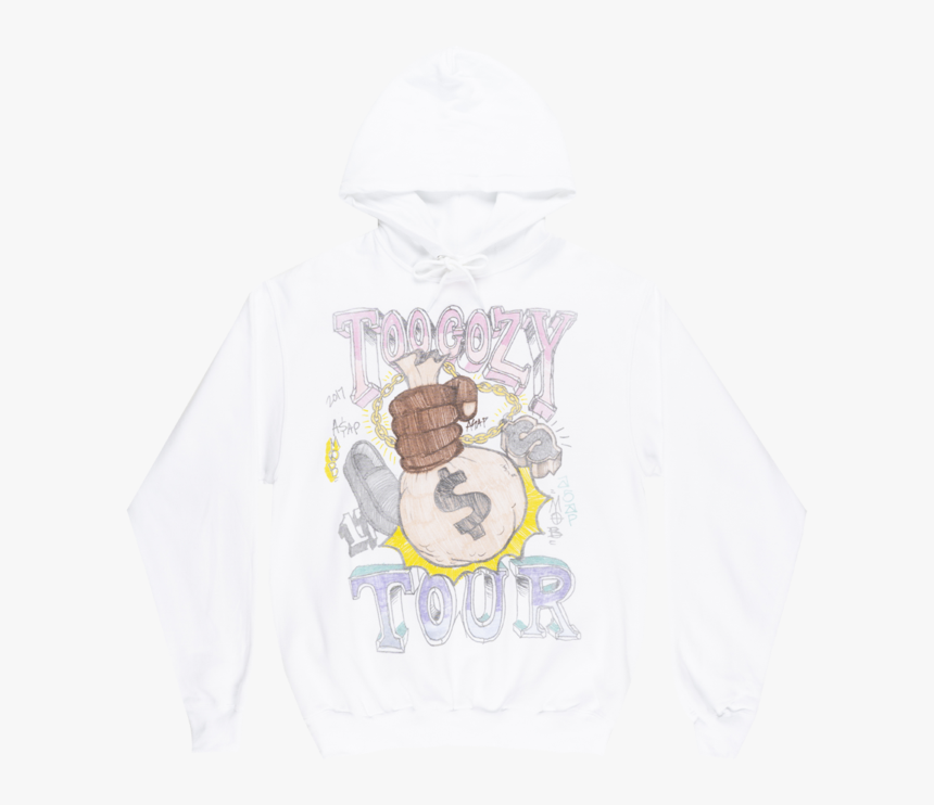 Asap Rocky Hoodie Cream, HD Png Download