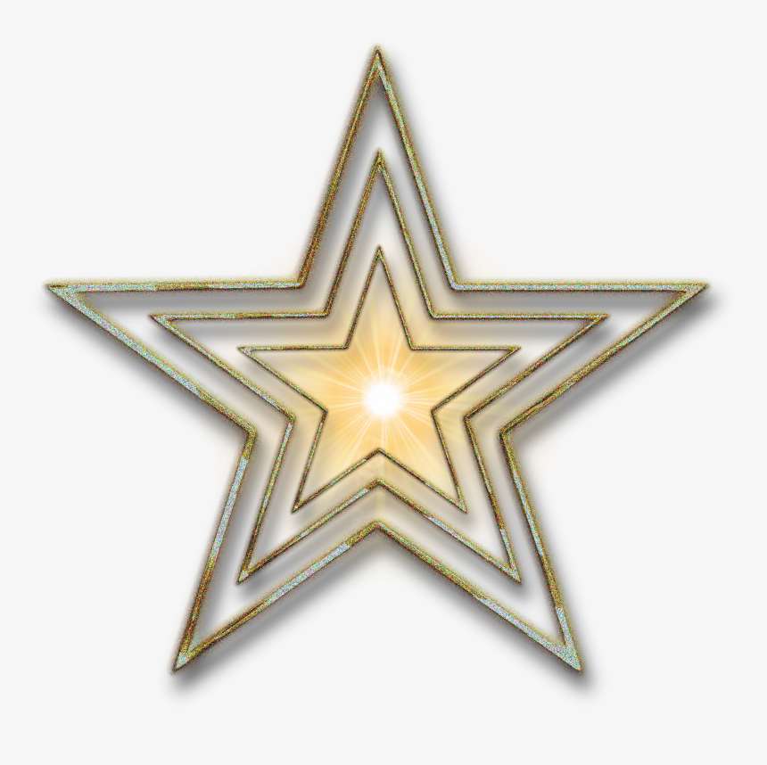 Star Stars Pinterest Glitter - Silver Star Transparent, HD Png Download