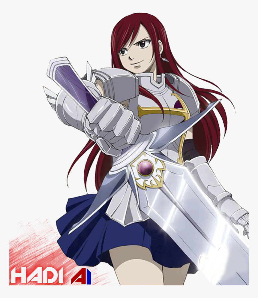 No Caption Provided - Erza Fairy Tail Poster, HD Png Download