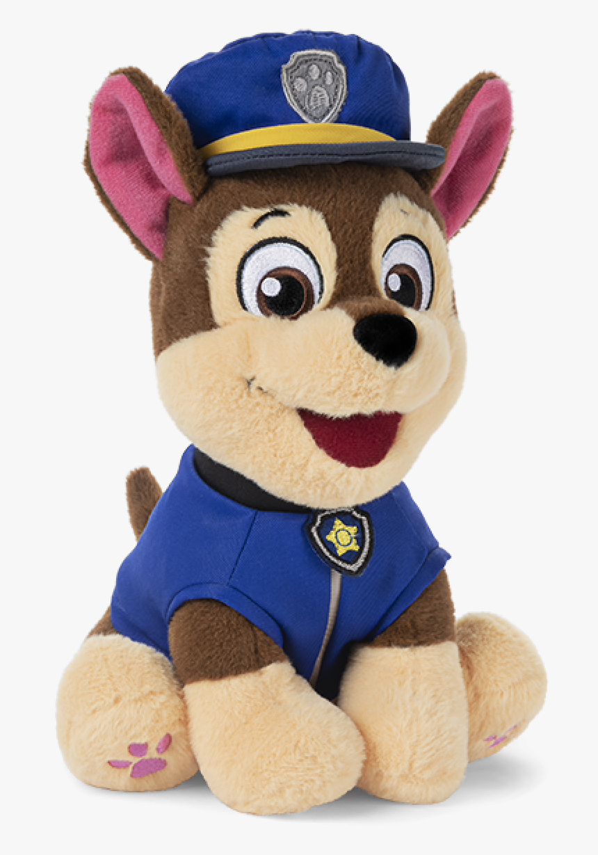 Paw Patrol Chase Plush 23cm - Stuffed Toy, HD Png Download