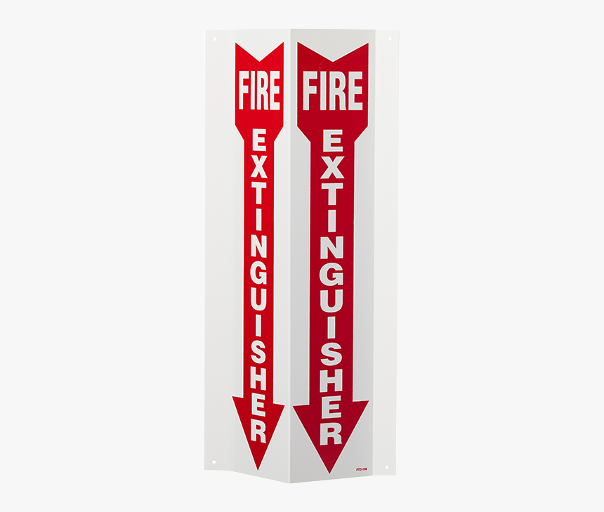 3d “fire Extinguisher” Arrow, 4\ - Automotive Decal, HD Png Download