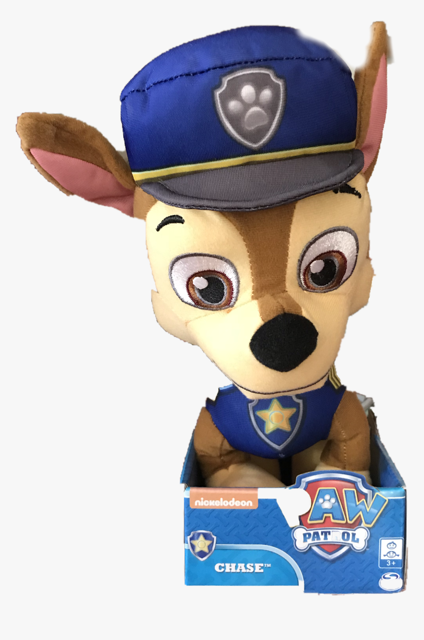 Paw Patrol Chase 25 Cm - Cartoon, HD Png Download