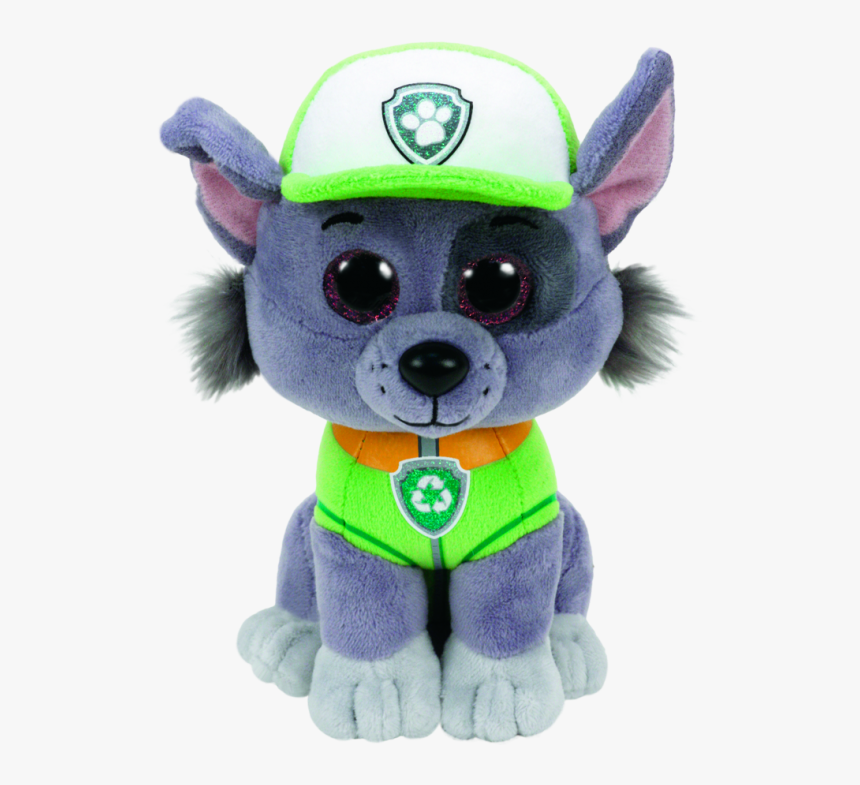 Paw Patrol Rocky Beanie Boo 
 Title Paw Patrol Rocky - Ty Beanie Paw Patrol, HD Png Download