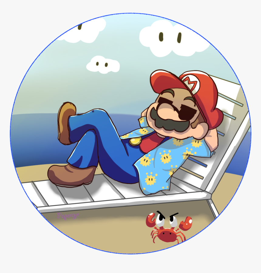 Transparent Mario Sunshine Png - Cartoon, Png Download