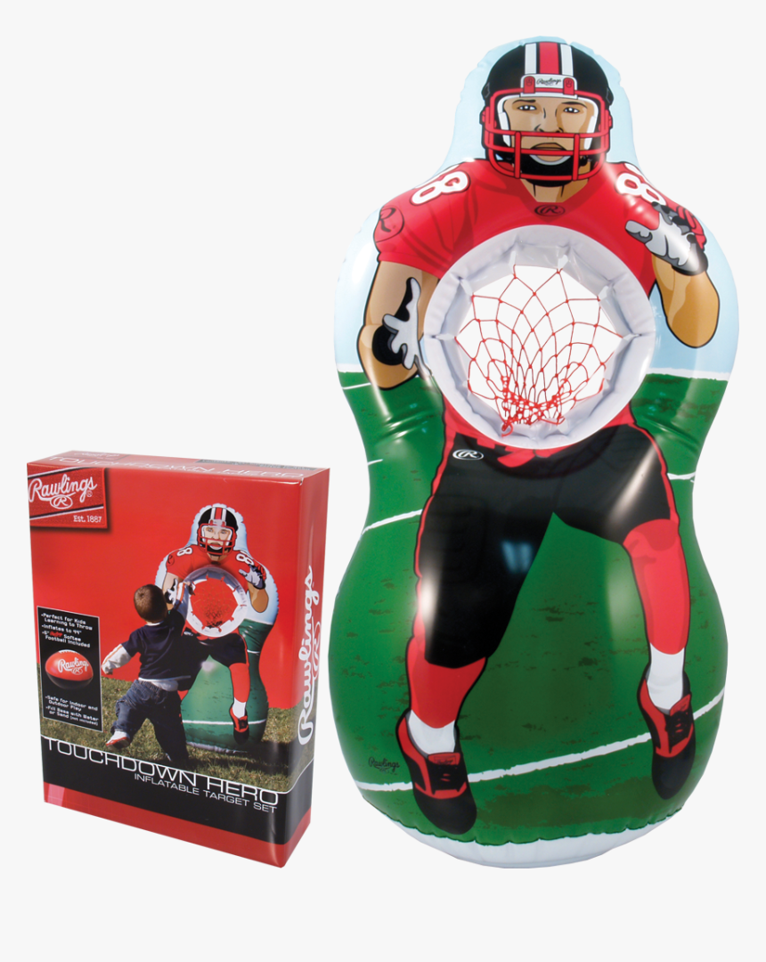 Rawlings Touchdown Hero Inflatable Target Set - American Football Target Net, HD Png Download