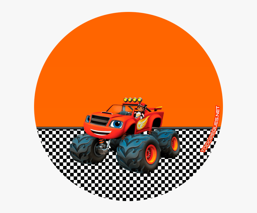 Dirt On Face Png - Blaze And The Monster Machines Tarjetas De Cumpleaños, Transparent Png