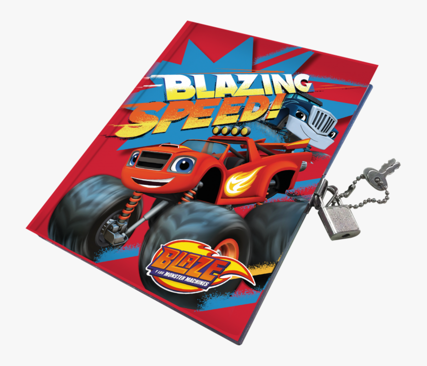 Jurnal Cu Lacat Blaze And The Monster Machines Euroswan - Diary, HD Png Download