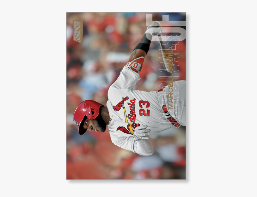 2018 Topps Baseball Stadium Club Marcell Ozuna Base - Magento, HD Png Download