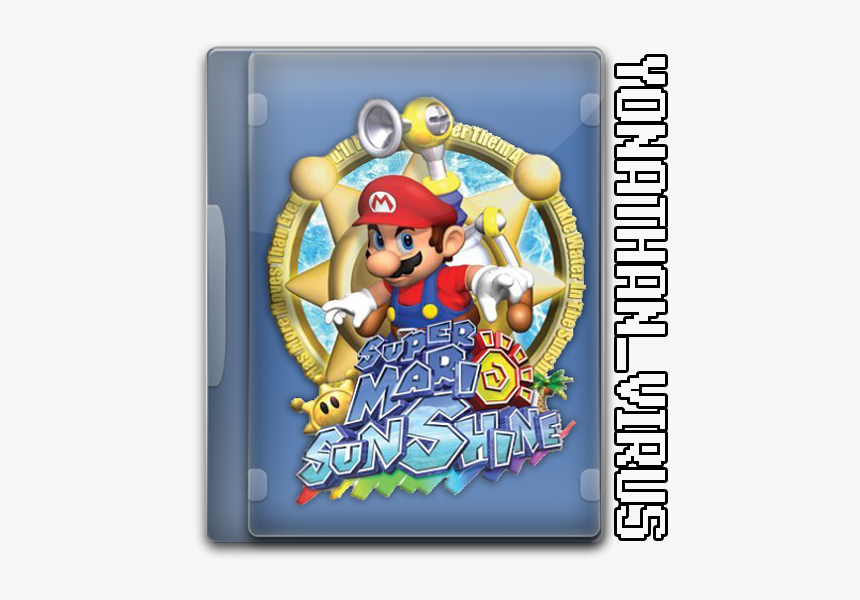Super Mario Sunshine Box Art, HD Png Download