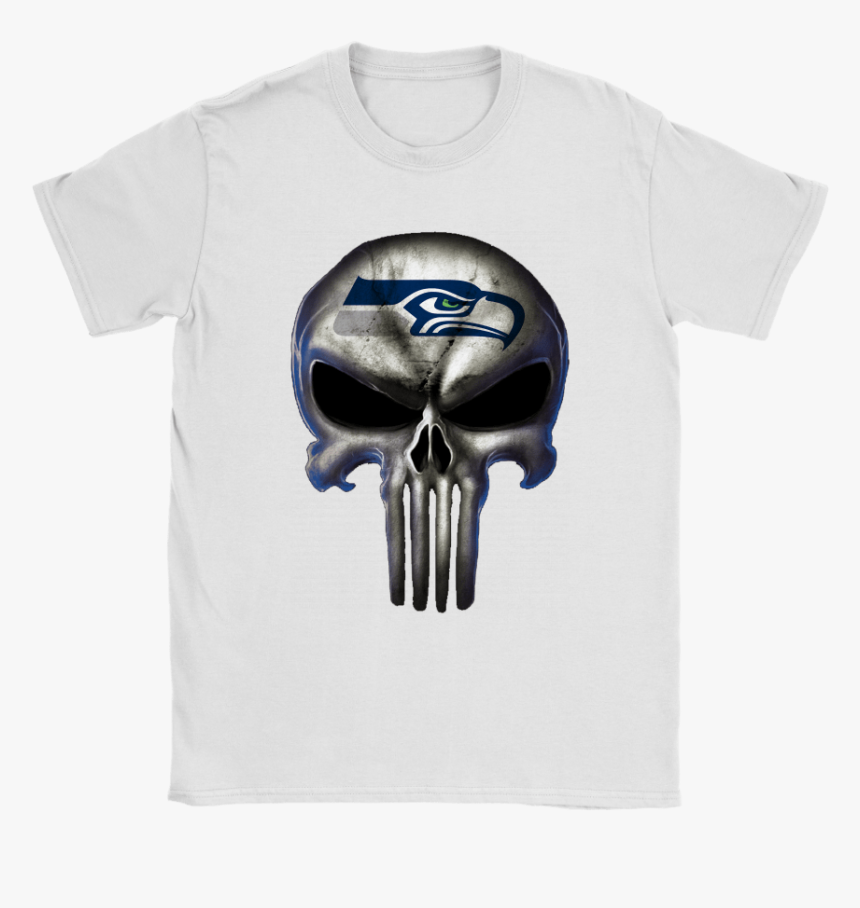 Seattle Seahawks The Punisher Mashup Football Shirts - Active Shirt, HD Png Download