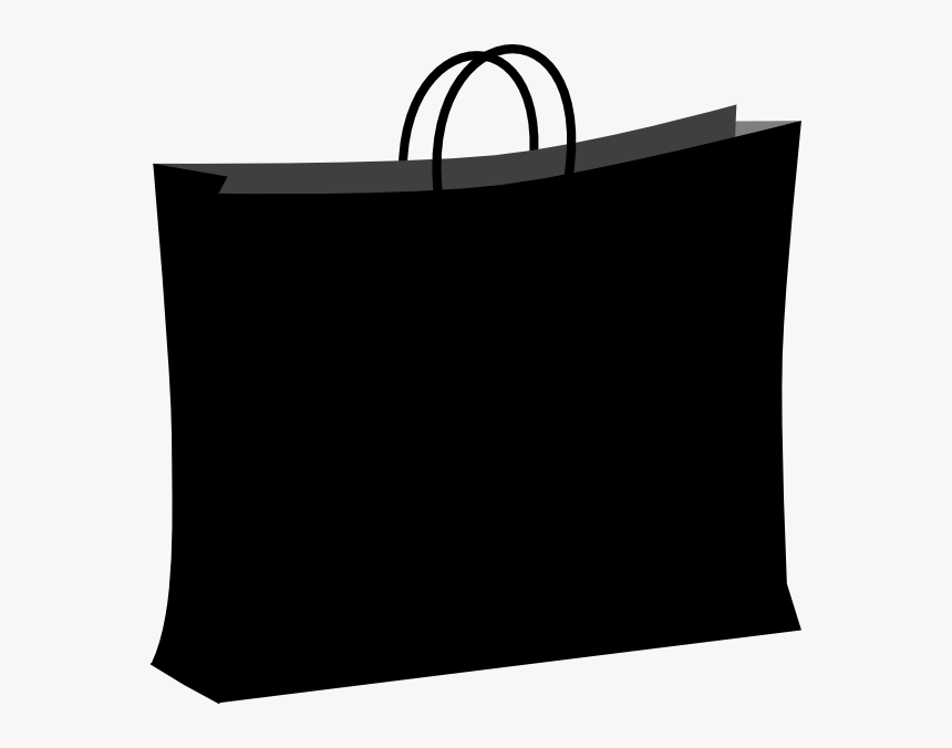 Shopping Bag Silhouette Png, Transparent Png