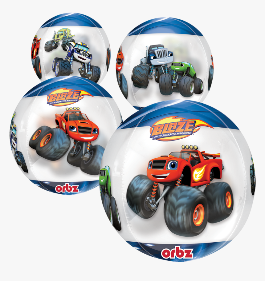 Orbz Trnsp Blaze - Blaze And The Monster Machines Balloons, HD Png Download