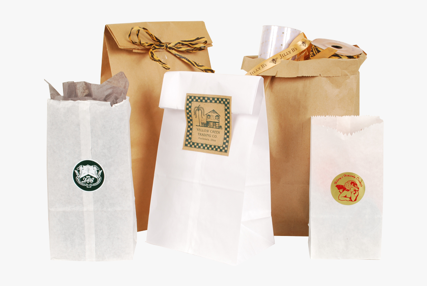 Grocery Paper Bag Png, Transparent Png
