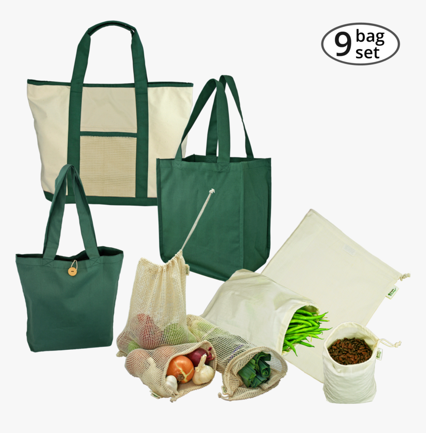 Organic Cotton Canvas Reusable - Sacolas De Algodão Organico, HD Png Download