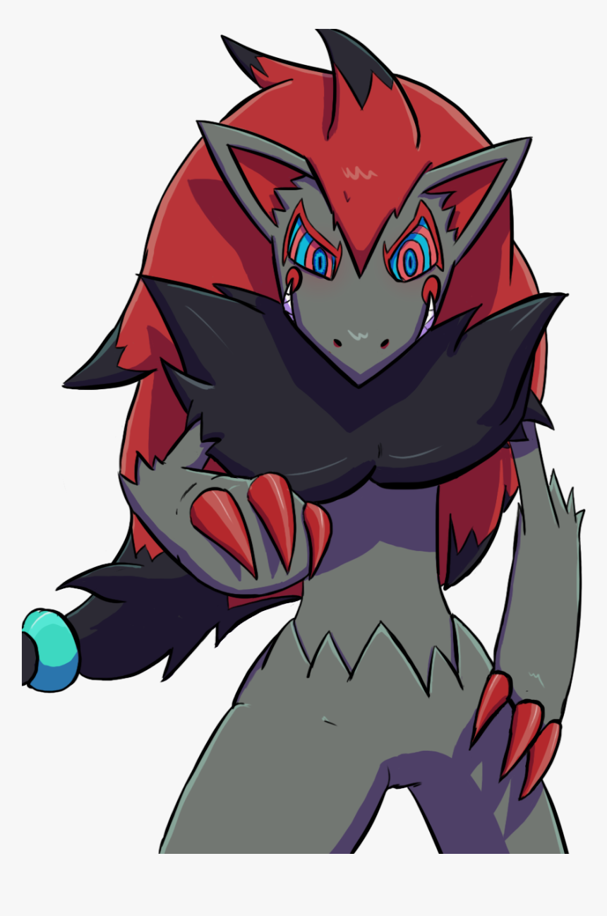 Zoroark Hypnosis - Cartoon, HD Png Download